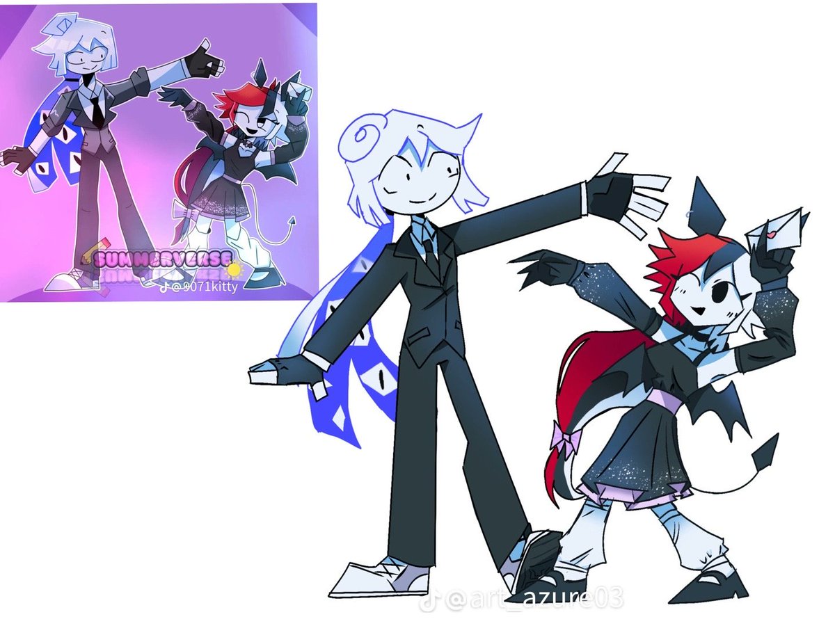 Blossom_summr's tweet photo. Another day another artwork from my friend azure! :3
#Enigmaverse https://t.co/wd7AdlKTAH