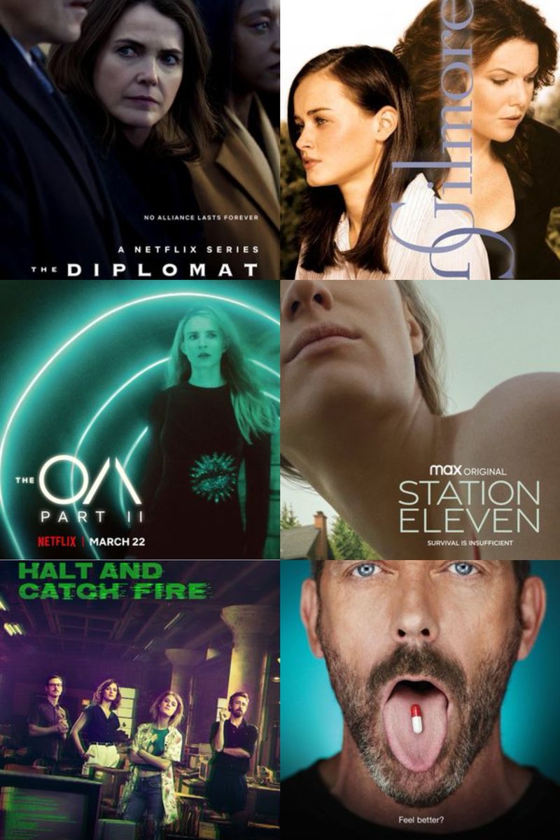 oxentepipoca's tweet photo. O New York Times começou a divulgar sua lista das 100 melhores séries do século XXI, escolhidas por mais de 500 nomes da indústria televisiva.

Até o momento, temos as posições 100 a 81. Confiram:

100. Scandal
99. Gilmore Girls
98. The OA
97. Community
96. Halt and Catch Fire
95. House
94. The Diplomat
93. Station Eleven
92. The Night Of
91. Catastrophe
90. Eastbound & Down
89. Baby Reindeer
88. Dexter
87. Reservation Dogs
86. Shogun
85. The Great British Baking Show
84. Planet Earth
83. Justified
82. Better Things
81. The Queen’s Gambit

Mais 20 posições serão reveladas por dia, até chegar ao 1º lugar na sexta-feira.