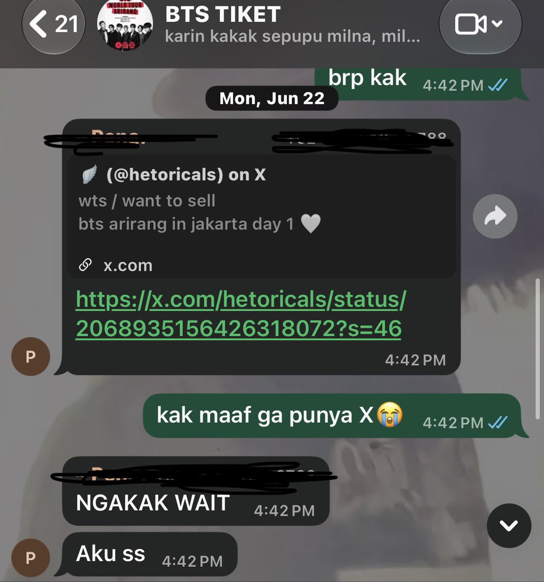 refriska850538's tweet photo. @dumpppjiian kak ini first akunku 😊😊😊😊😊😊😊😊🥰❤️aku baru main x krn aku nyari wts tiket… ini aku kasih bukti aku baru main x, sebenarnya aku dulu pernah download X tp aku ga ngerti cara pakainya jadi aku ga mainin https://t.co/dcYq4fkL45