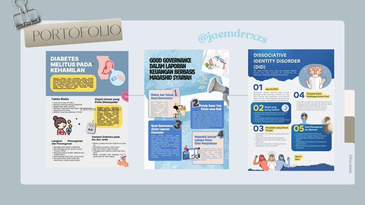 daszzly's tweet photo. @leechanio haii, lagi cari jasa design/joki tugas trusted yang pengerjaannya fast tapi detail? Cobain ke ka idar yu @jaemdrrxzs all tugas di jamin nilai A++ 🥰💖

design grafis, edit video, portofolio, cv ats, poster, infografis, ppt sempro sidang tugas, banner, spanduk dll. https://t.co/iqymUW1wUx