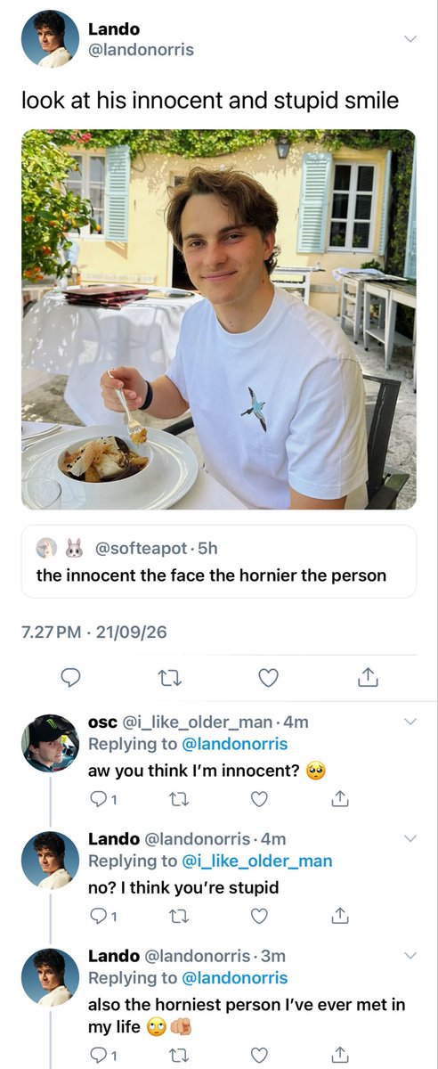 eightynite's tweet photo. landoscar omegaverse one tweet au 🔞

innocent faces https://t.co/Eod8LnU1FI