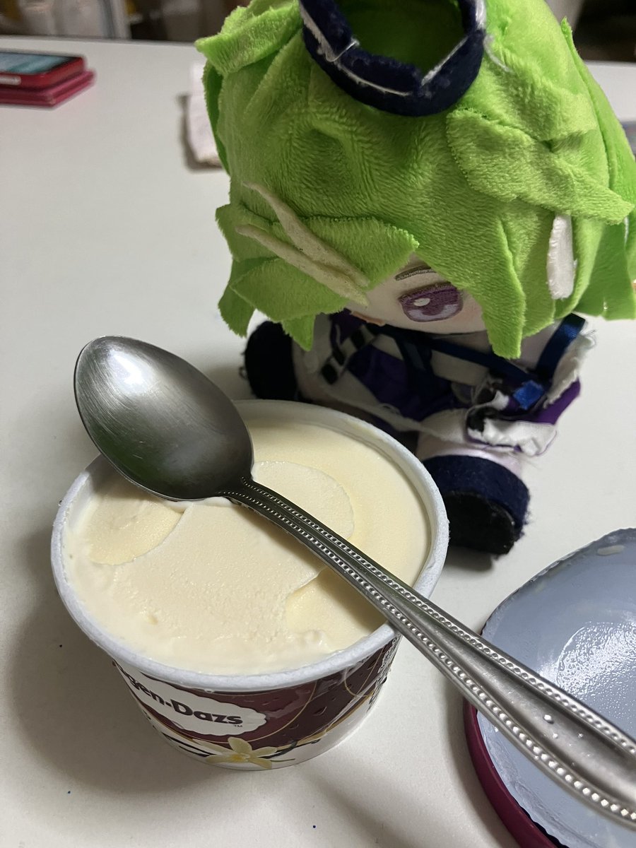 bayukawa0412's tweet photo. まばゆ、ハーゲンバニラですよ https://t.co/jb6ZvQznPf