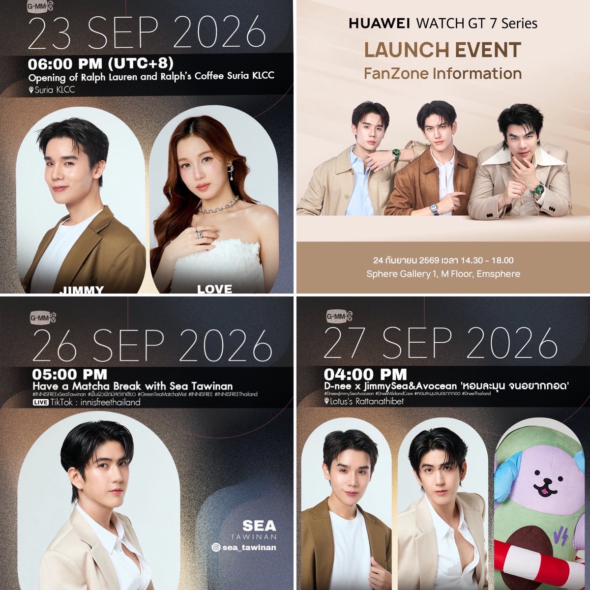 seaturday_y's tweet photo. ชีวิตงั่มๆช่วงนี้
23-งานเดี่ยวเฮีย
24-งานคู่
26-งานเดี่ยวน้อง
27-งานครอบครัว

🎉
#JimmySea #จิมมี่ซี #AVOCEAN
#jimmyyjp #sea_tawinan https://t.co/Gtl7nwjX89