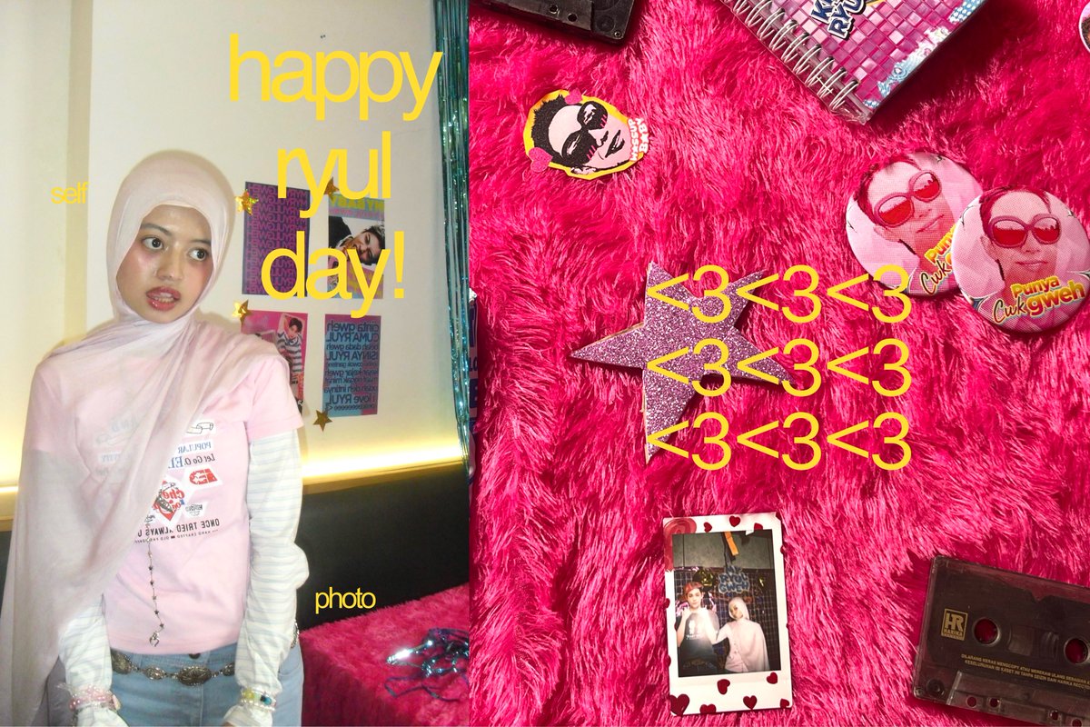gaontaesan's tweet photo. girliemaxxing, centilmaxxing, colormaxxing di event ryulโs birthday kemarin ๐๐ what a fun and colorful day! <3 #MYRYULGWEH #CENTRYUL @TEAM4SHO https://t.co/lkZxm2W2kw