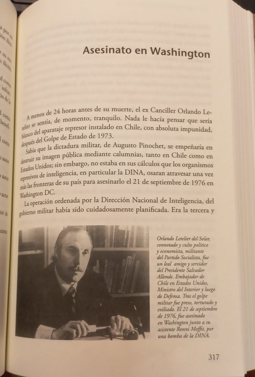 gatoescalante's tweet photo. Hoy hace 50 años la DINA asesinó en Washington a ex ministro Orlando Letelier y a su asistente Ronni Moffitt.
4 primeras páginas libro "Los crímenes que estremecieron a Chile", autores periodistas:
Pedro Vega, Javier Rebolledo, Nancy Guzmán y Gato Escalante. https://t.co/3sIuClpTUE