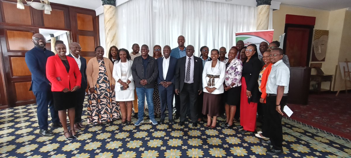KELINKenya's tweet photo. Sustainable financing remains central to Kenya’s efforts to end TB.

@KELINKenya  joined @NTLDKenya, @StopTBKe, the Parliamentary Health Committee, Parliamentary TB Caucus and other stakeholders for a Health Financing  Meeting.

Discussions focused on TB financing gaps, domestic resource mobilisation, emerging technologies and sustaining TB interventions beyond donor support.

For @KELINKenya, these conversations are key to ensuring that communities, human rights and sustainability remain at the centre of Kenya’s TB response.

#EndTB #TBKenya #HealthFinancing
@MalecheAllan @wanameme @TBChampions_ke @NTLDKenya @CHSKenya @StopTB