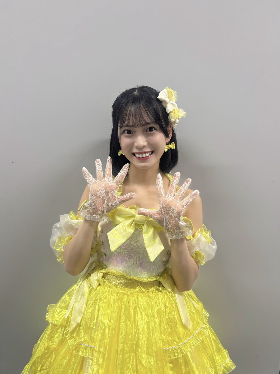 saechan_akb48's tweet photo. #AKBが好きish
福岡握手会ありがとうございました🪽

大変な中、足を運んでくださったり、
初めて来てくださったりありがとう！
みなさんと今日会えて嬉しかったです！♡

「ウィンブルドンへ連れて行って」
初めて披露したよ🎾🍋 https://t.co/3Tbmfx0XVH