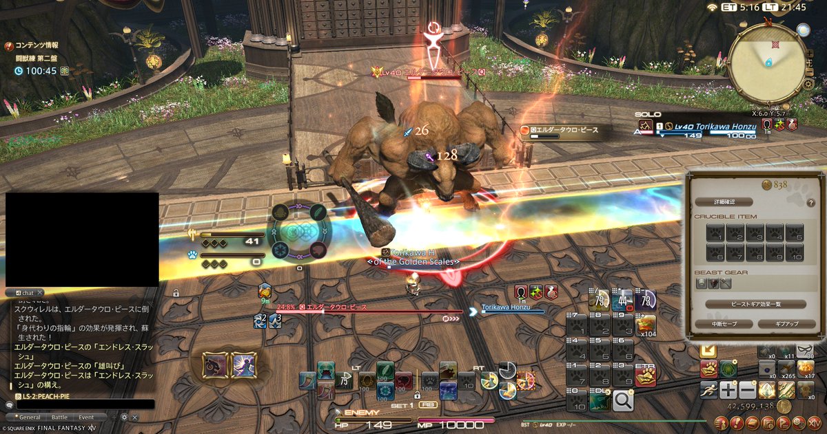 torikawa_ff14's tweet photo. 1～2戦で4匹使い潰すとして3戦目のヴォイドマンサーでケアレスミス無しでHPを残せれば牛兄弟は何とかなりそう。ラスボスは知らん https://t.co/4KKH7gDP5P