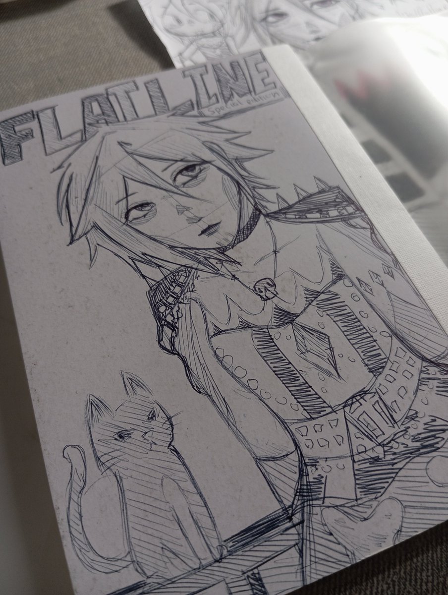 K4Jiwon's tweet photo. My current notebook cover 😋
#flatline #nika #dc #ideas https://t.co/3XPwRiheHf