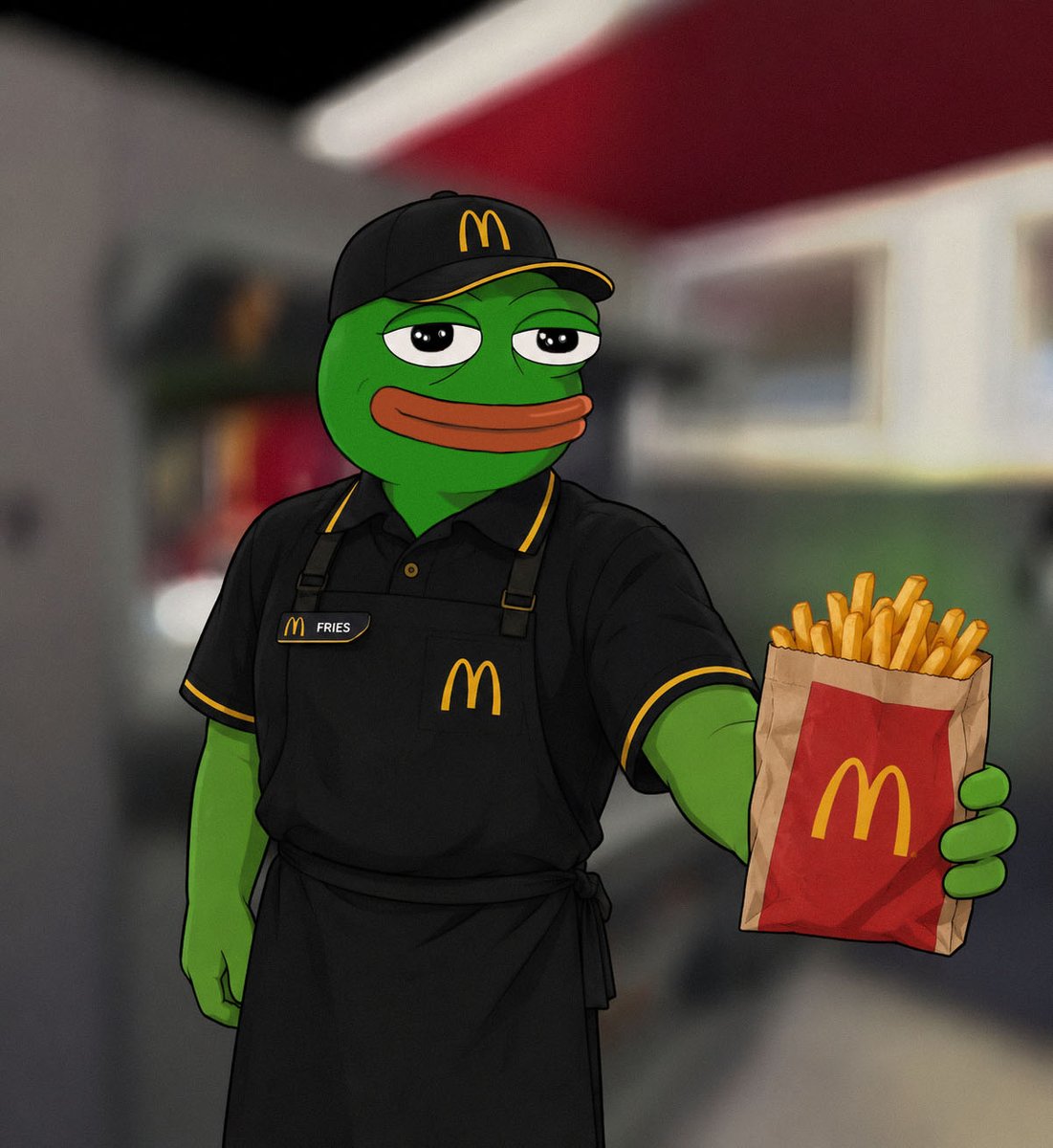 friesinbagx's tweet photo. Here you go, pajeets
you must be tired of swinging the chart all day. Have some fires 🍟 https://t.co/HRmE5JDwxB