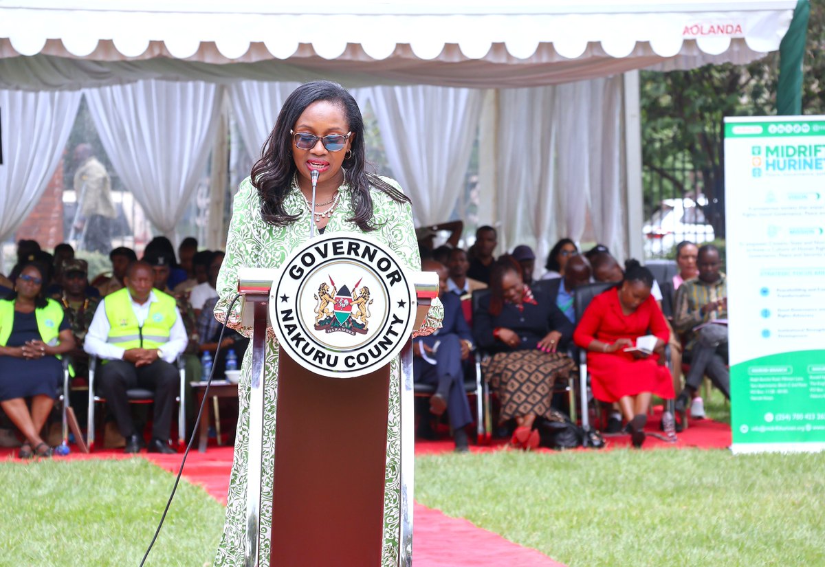 Midrifthurinet's tweet photo. Remarks by the Nakuru County Governor, H.E. Governor Susan Kihika, EGH, during the #InternationalPeaceDay celebrations in Nakuru county earlier today:
"We have gathered here today not only to celebrate peace, but also to ask ourselves a difficult question: what kind of nation are we building for the generation that will come after us?
Peace is not merely the absence of conflict. It is the freedom to disagree without becoming enemies, and the ability to hold different views and still sit at the same table. In this country, we have chosen to treat development as the architecture of peace.
When a young person is in school, a farmer's harvest reaches the market, and a trader can earn an honest living, the ground for conflict grows thin, and the foundation for harmony grows firm. From education to farming to trade, every opportunity we create is a stake in the future of our shared home.
Let us therefore make #peace a part of our democratic culture, something we practice daily and not only in the run-up to elections. The ballot must be an instrument of choice, never a vehicle for hatred."
#IDOP #PeaceDay2026