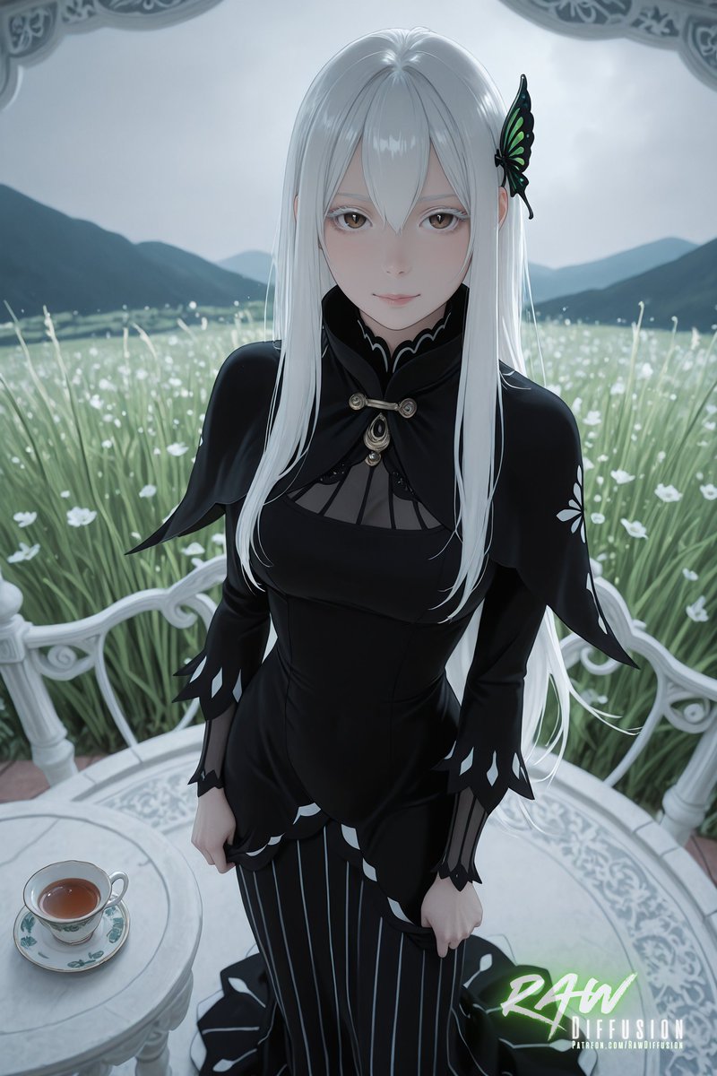 RawDiffusionSFW's tweet photo. Greed, distilled. White hair, black silk, a calm gaze that wants every answer—cool light, still pose, quiet mystery.

SFW. No nudity
#Echidna #ReZero #AIArt #AnimeArt #DigitalArt https://t.co/ehgSvnRqp8