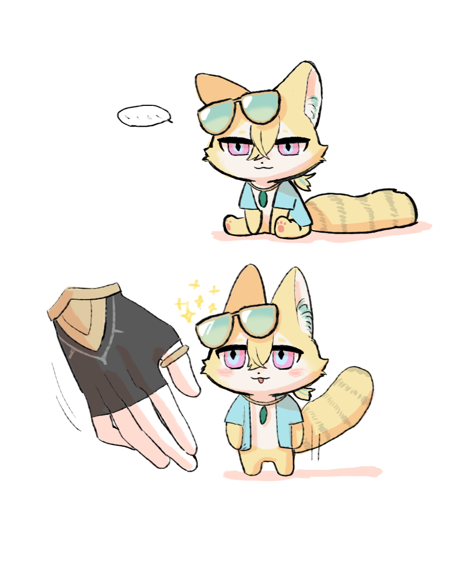side_aretwo's tweet photo. 🦝🦊!? https://t.co/Tt0OlNlzSI