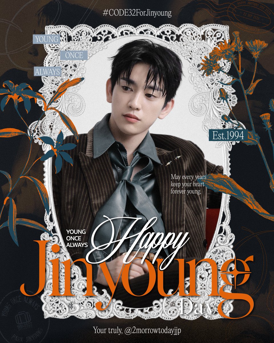 2morrowtodayjjp's tweet photo. 🎂🍑#CODE32ForJinyoung 🍑🎂 

“ 𝙼𝚊𝚢 𝚎𝚟𝚎𝚛𝚢 𝚢𝚎𝚊𝚛 𝚔𝚎𝚎𝚙 𝚢𝚘𝚞𝚛 𝚑𝚎𝚊𝚛𝚝 𝚏𝚘𝚛𝚎𝚟𝚎𝚛 𝚢𝚘𝚞𝚗𝚐. ”

HAPPY BIRTHDAY JINYOUNG
#우리의에버러브진영32번째생일 #해피녕탄절  #JINYOUNG #PARKJINYOUNG #진영 #박진영
@JINYOUNG #GOT7 https://t.co/rHV0cmCDql