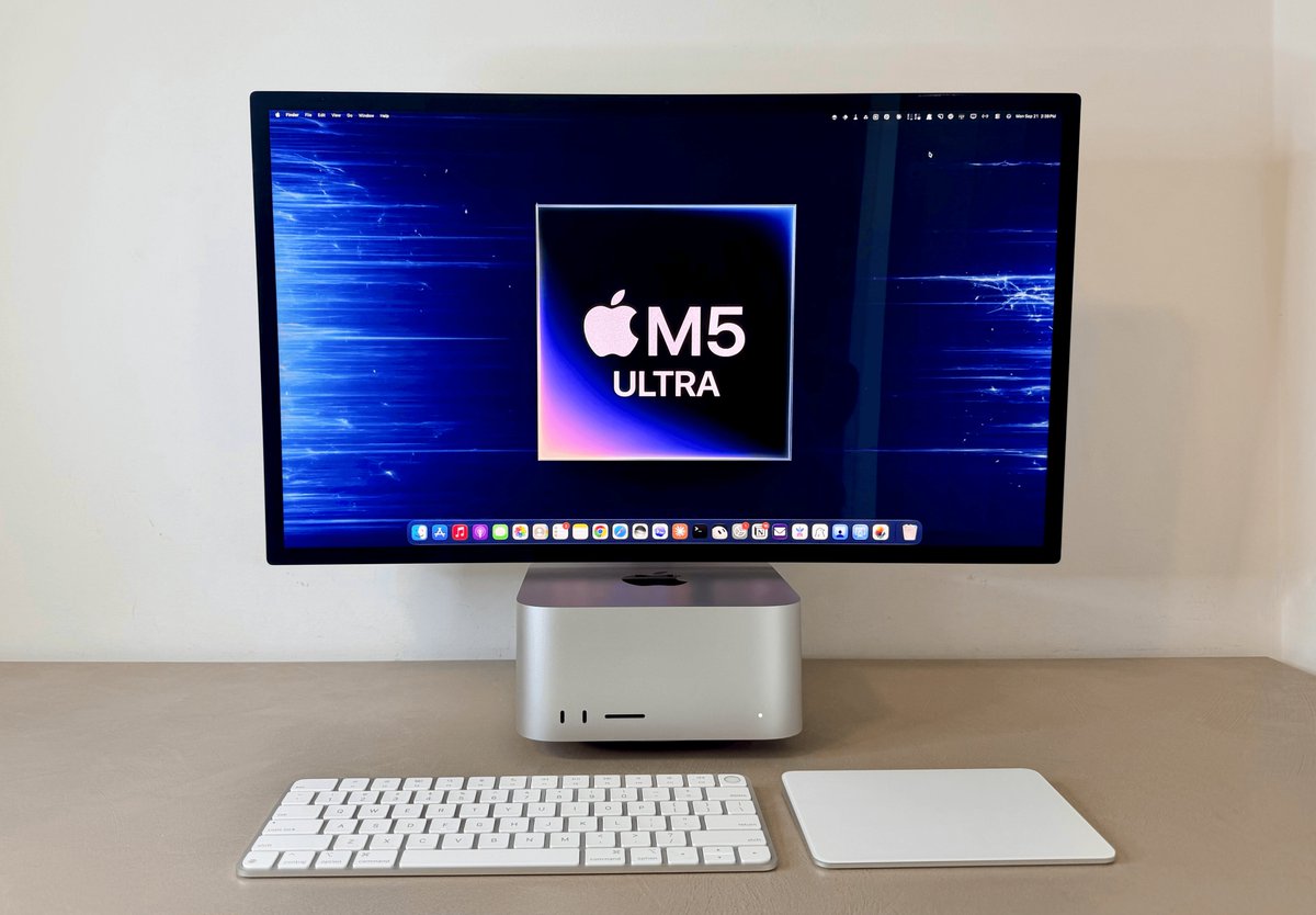 viticci's tweet photo. I reviewed the M5 Ultra Mac Studio with 256 GB of RAM.

It’s the dream Mac for local AI agents. And I’ve gone local-only with Hermes.

My story, with LOTS of interactive charts: 

https://t.co/cxYoiWvUuK https://t.co/QxnDixRBng