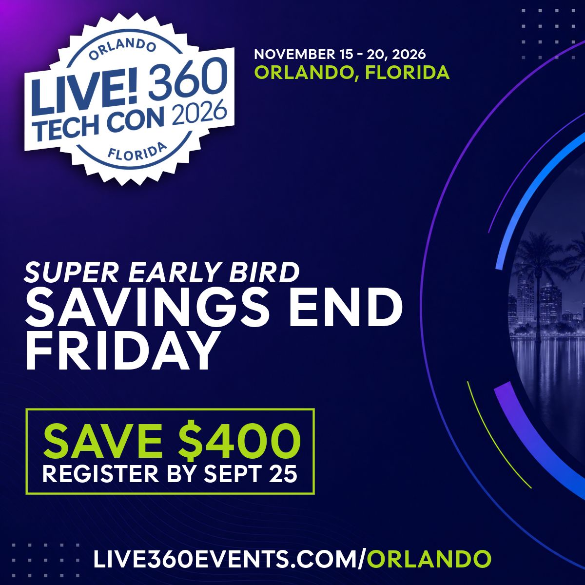 Live360events tweet picture