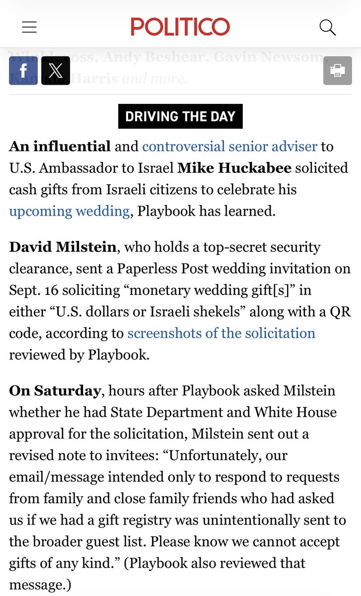 AnaKasparian's tweet photo. You and your ilk are disgusting traitors and crooks. No surprise.

Here’s why this Israel agent wants to ban Politico: https://t.co/pNpYvluz9S