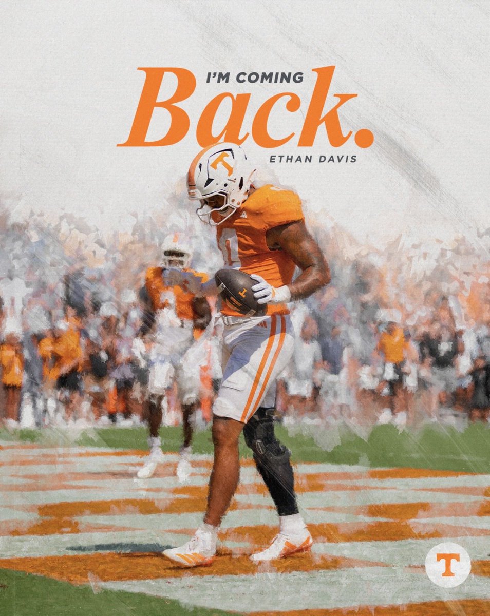 davis1ethan's tweet photo. Still food on the table! Last ride vol nation I’ll bleed orange and white 25/8, let’s make it count! https://t.co/CuqjTgn62M