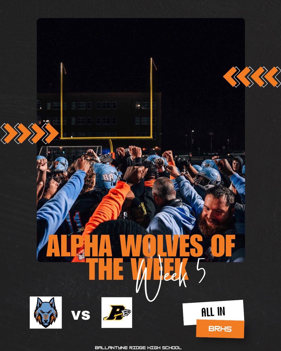 brhswolves_fb's tweet photo. BIG road win on Friday from this Varsity team. Let’s take the time to congratulate our Alpha Wolves of the game!

“There’s a huge
difference between insisting on someone doing something - and establishing an atmosphere in which that person determines they want to do it.” https://t.co/bwK6S9wW9y