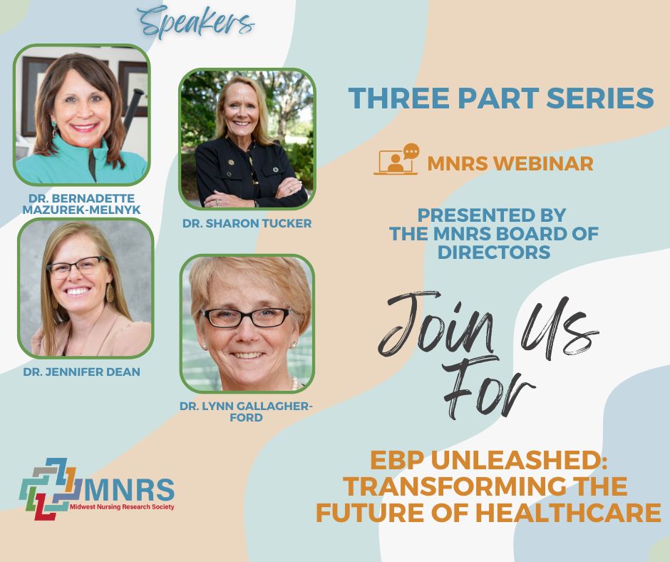 MidwestNursing's tweet photo. 📣 Join us for a FREE 3-part webinar series exploring how evidence-based practice (EBP) can transform healthcare!

📅 Part 1: Oct. 15, 2026
📅 Part 2: Nov. 18, 2026
📅 Part 3: Feb. 9, 2027
⏰ 1 PM ET | 12 PM CT

🔗 Free registration is required:  https://t.co/AWD7e1bFTW 

#MNRS https://t.co/ABmlkFJOJt