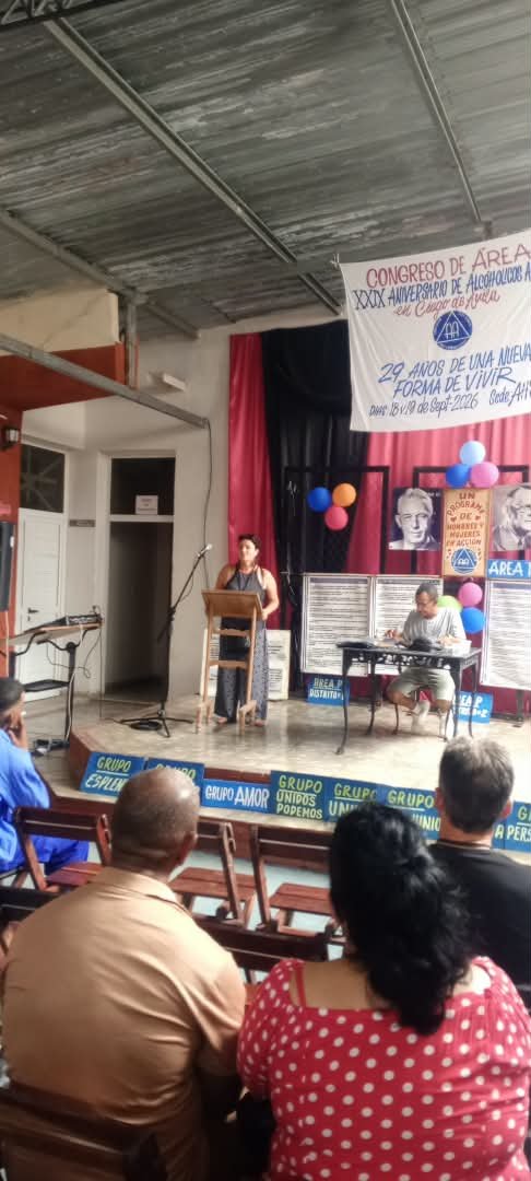 vasilymenpe's tweet photo. La asociación de Alcohólicos Anónimos de #CiegodeAvila tuvo este fin de semana su XXIX congreso de área en la Casa del Joven Creador #ahscav
@CiegodeAvilaTV
@ahsjovenescuba https://t.co/99Ho8fLUM9