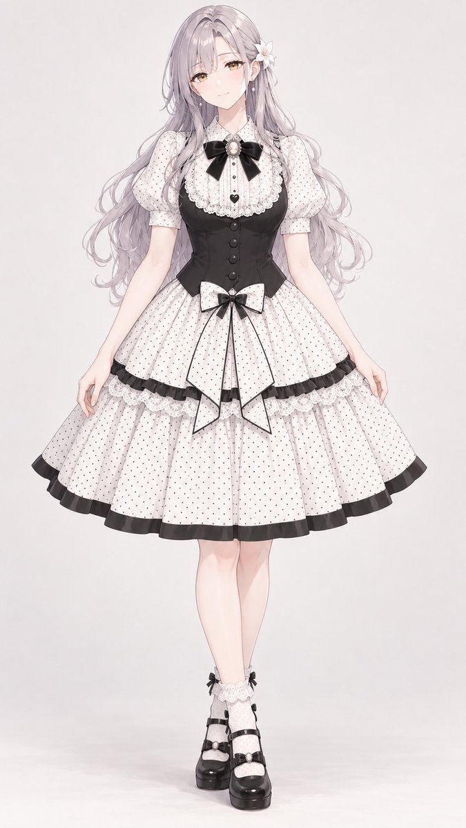 H2O2_library's tweet photo. モノトーンのヴィクトリアン風ドレスの衣装プロンプトをお借りしました
@AliceLavli 
#アリス服飾店 #AIart️️️️️️️️️️️️️️️️️️️️️️️️️️️️️️️️️️️️️️️️️️️️️️️️️️️  #aiイラスト #AIカワイイイラスト https://t.co/fsRMfz36R7