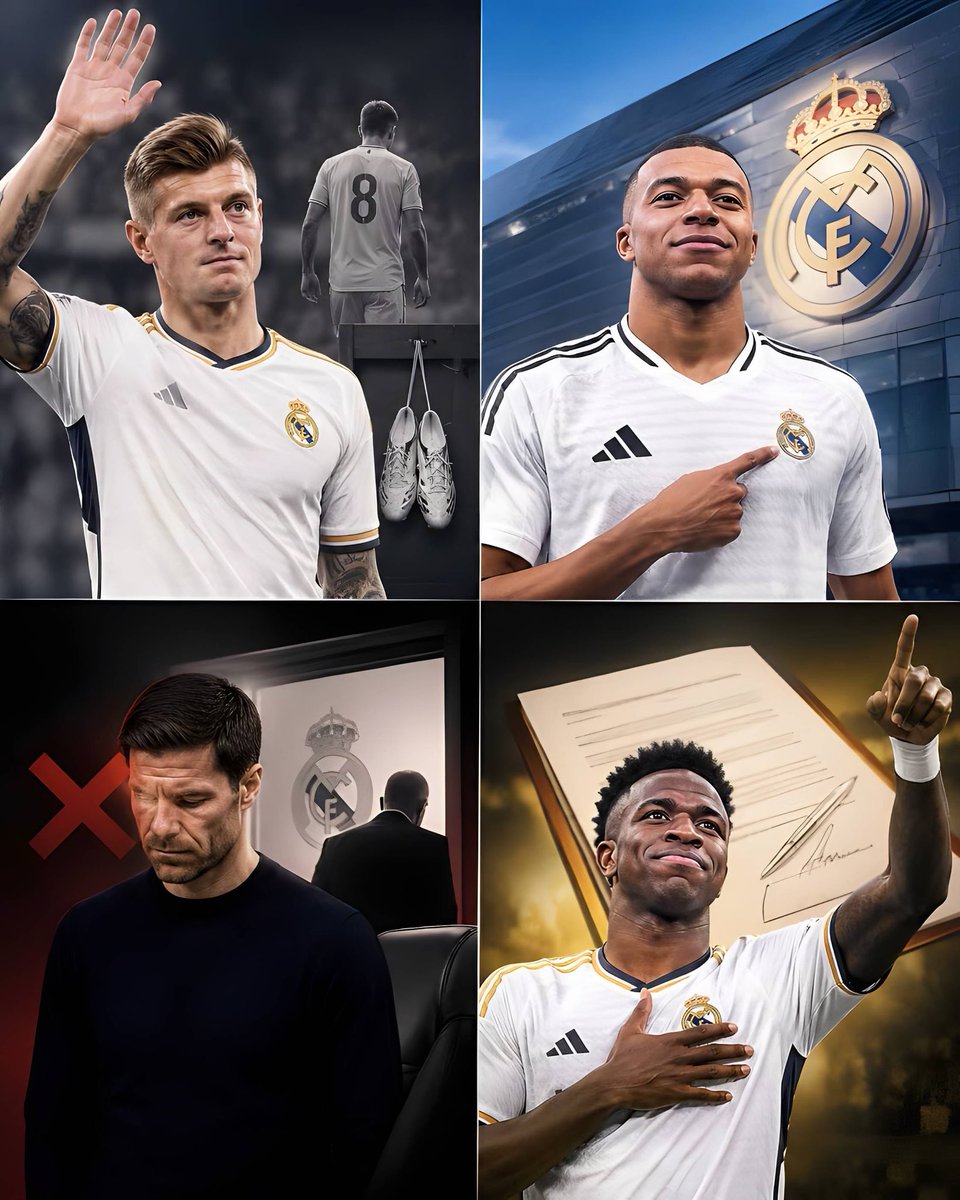 SeydinaOfficial's tweet photo. Selon vous, lequel de ces événements a ou va le plus fait mal au Real Madrid ?

• Le départ de Toni Kroos
• La signature de Kylian Mbappé
• Le limogeage de Xabi Alonso
• La prolongation de Vinicius Jr

Je suis curieux de voir ce que vous en pensez https://t.co/vZwqQt8lEw