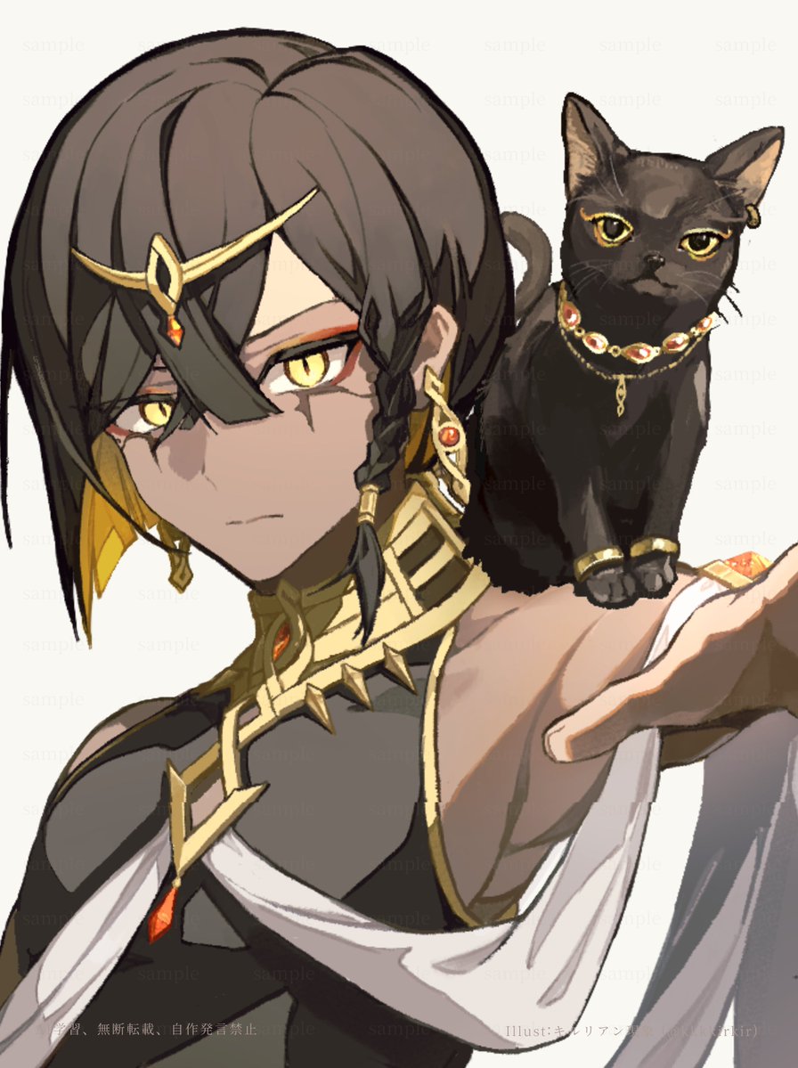 kkkkirkir's tweet photo. 黒猫ちゃんを拡大して見たい人向け！
なんと猫の差分もあります😾 https://t.co/n3Ch1q4wfz