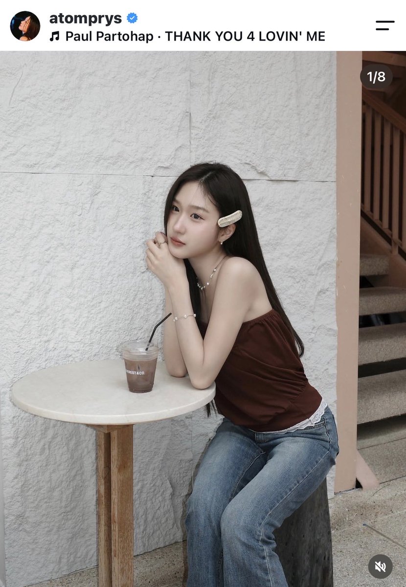 loveforFaye14's tweet photo. Atom ig post

She is so pretty 😍 the day she wore her beautiful gifts 😊🍑 

#AtomPariya https://t.co/J838c0sXpe