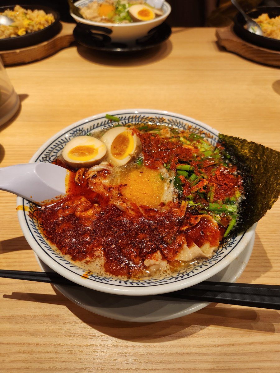 FREYJA2018's tweet photo. 丸源ラーメン！
辛さ+2にしたけど美味しかったぜ🍜 https://t.co/UqAuB5Q2Oy