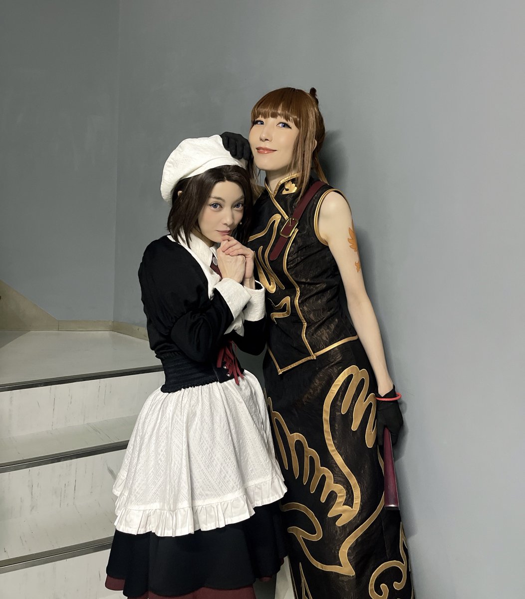 mio_abp's tweet photo. #うみステ
本日も2公演ありがとうございました🌹
お互いがんばっている絵羽さまと。
こうして笑い合えたらいいですね☺️
#うみねこのなく頃に #umineko https://t.co/tPoRIZKesz