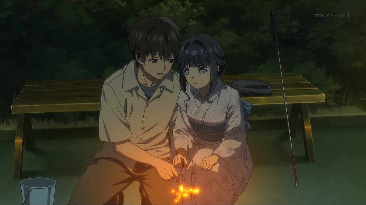 透明な夜に駆ける君と、目に見えない恋をした。 第12話 ツイート画像 1