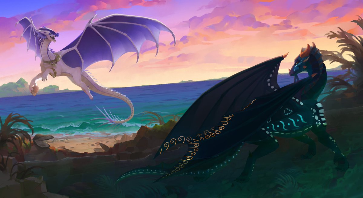 tayplets's tweet photo. In the sun's rays ☀️
A commission art for @/Rys_Hybrid and @/CrimsonFire17 https://t.co/uM4EsdKvO1