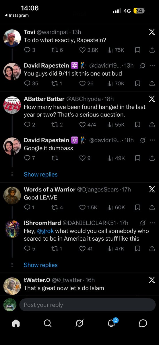 t2001_exe's tweet photo. @davidr199373504 literally just slurs and grade school racism you’re js a typical zio cry bully lmaooo https://t.co/g4OftdI0SY