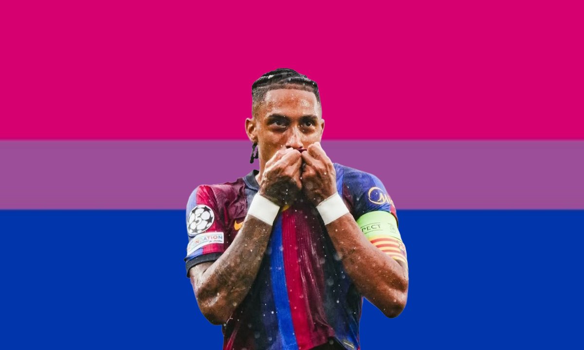 pedricarus's tweet photo. made a bisexual flag for bisexuals who love raphinha
#BISEXUALSFORRAPHINHA https://t.co/hppArkWUAG