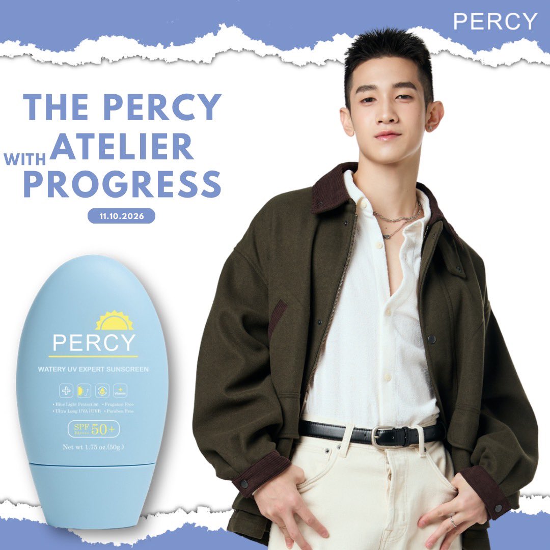 PercyOfficialTH's tweet photo. The Percy Atelier with Progress ✨
#ProgressPassawish

🗓️ 11.10.2026

มาร่วมเป็น 50 ผู้ โชคดีที่ได้มาร่วมเวิร์กช็อปกับโปรเกรสไปด้วยกันนะคะ 😉

เพียงสั่งซื้อ Percy Watery UV Expert Sunscreen 1 ชิ้น 790 บาท = 1 สิทธิ์ ‼️

📅 ร่วมรายการได้ตั้งแต่ 22 ก.ย. - 5 ต.ค. 2569 ( 23.30 น. )
📢 ประกาศรายชื่อผู้โชคดี 7 ต.ค. 2569 เวลา 18.00 น.

🛒 Line shopping : https://t.co/R43BnBB3Jt

( ช่องทางชำระอื่นๆ เช่น Alipay , Wechat , Wise ติดต่อทาง Lineofficial )

สอบถามรายละเอียดได้ที่ 
Line Official : 
@percyofficial

#PERCY #PERCYSkincare 
#PercySunscreen #WateryUVExpertSunscreen