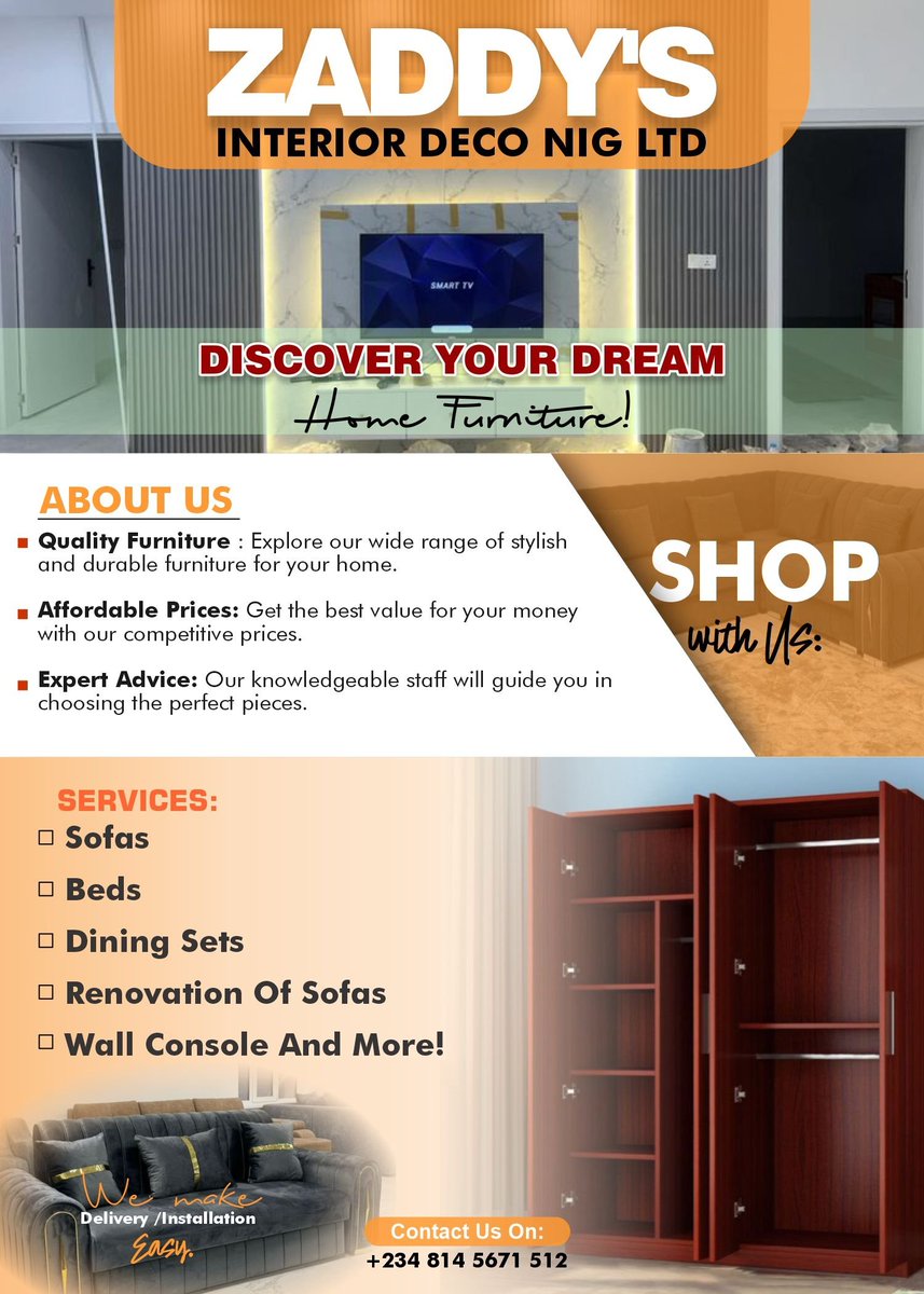 Zaddycus04's tweet photo. @abazwhyllzz We Make any kind of Furniture https://t.co/NAuaj8OnEC