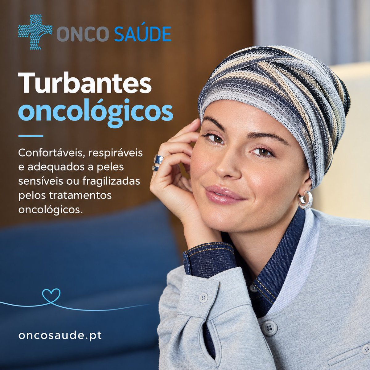 oncosaude's tweet photo. Onde comprar turbantes oncológicos?
Na Oncosaúde encontra turbantes confortáveis, respiráveis e adequados a peles sensíveis ou fragilizadas pelos tratamentos oncológicos.
📍Loja física: Lisboa
💻Loja online: https://t.co/3uDxefFwy9
#TurbantesOncológicos #Lenços #Turbantes #Quimio https://t.co/mm03ePaL86