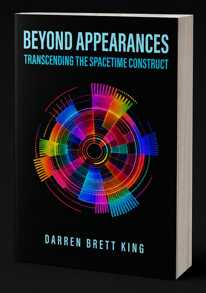 ExoAcademian's tweet photo. 🎉 I'm happy to announce that my new book, Beyond Appearances: Transcending the Spacetime Construct, is coming in October! Pre-orders will be available next week. Stay tuned for more details! https://t.co/P2k4XgN9Yt