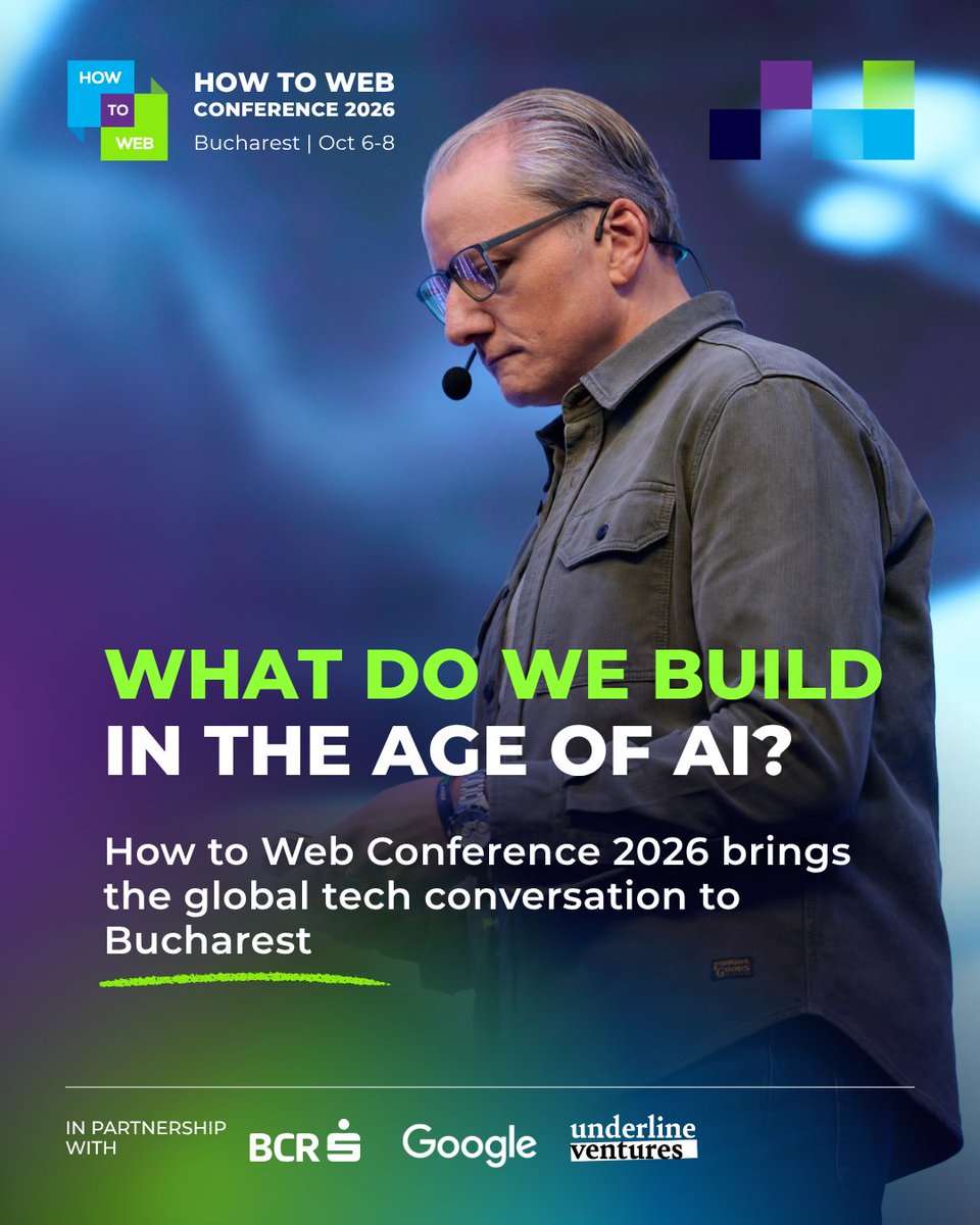 imaguru_global's tweet photo. As community partners, @imaguru_global can’t wait to see what happens at this year’s @how_to_web Conference. If you’re planning to join, now’s a good time to secure your seat: https://t.co/0OUvubjdv7
#HowToWeb2026 #Imaguru #Startups #TechInnovation #CEEtech https://t.co/FLLPqKgXWK