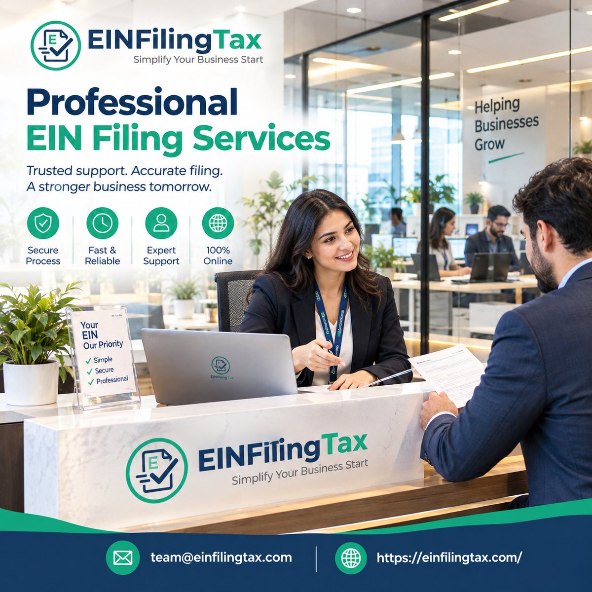 eINfilingtax123's tweet photo. Take your business one step closer to success with EinFilingTax! 🚀Simplify your EIN filing with professional support, a secure process, and a smooth online experience.
🔗 Link: https://t.co/Pry7VEEPmY
📧 Email: team@einfilingtax.com
#EINFilingTax #EINFiling #BusinessStartup #EIN https://t.co/DyZkFCQWuP