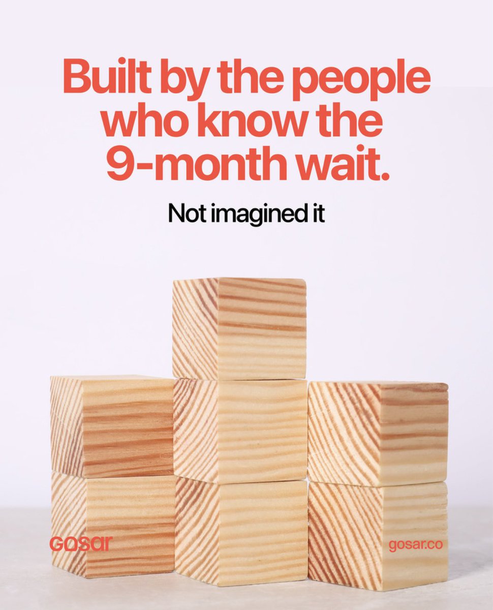 gosar_co's tweet photo. Nine months isn’t just a timeline when you’ve lived it.
GOSAR was built by people who know what the process actually looks like the waiting, the roadblocks, and what it takes to keep business moving.
That experience is the difference.
#GOSAR #MarketExpansion #BusinessGrowth https://t.co/yW8tlIJ0Hg