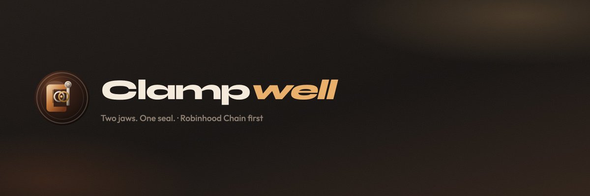 ClampWellphq's tweet photo. first tape: Robinhood Chain.

EVM-shaped overlay after that.
no fork required.

https://t.co/9IyVwgPQzS

0xc825b5416fc59d072d0571b189548c9b77c7a0ea https://t.co/zbOb68qkMr