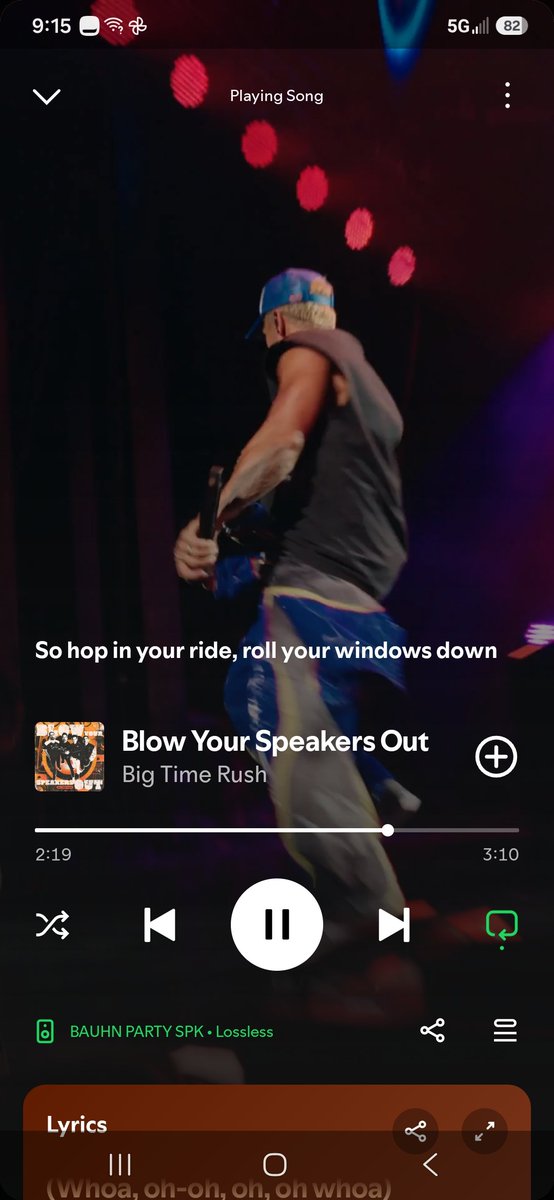 Anthonyc167's tweet photo. I can't get enough of this song @bigtimerush https://t.co/sTRTJWzmo2