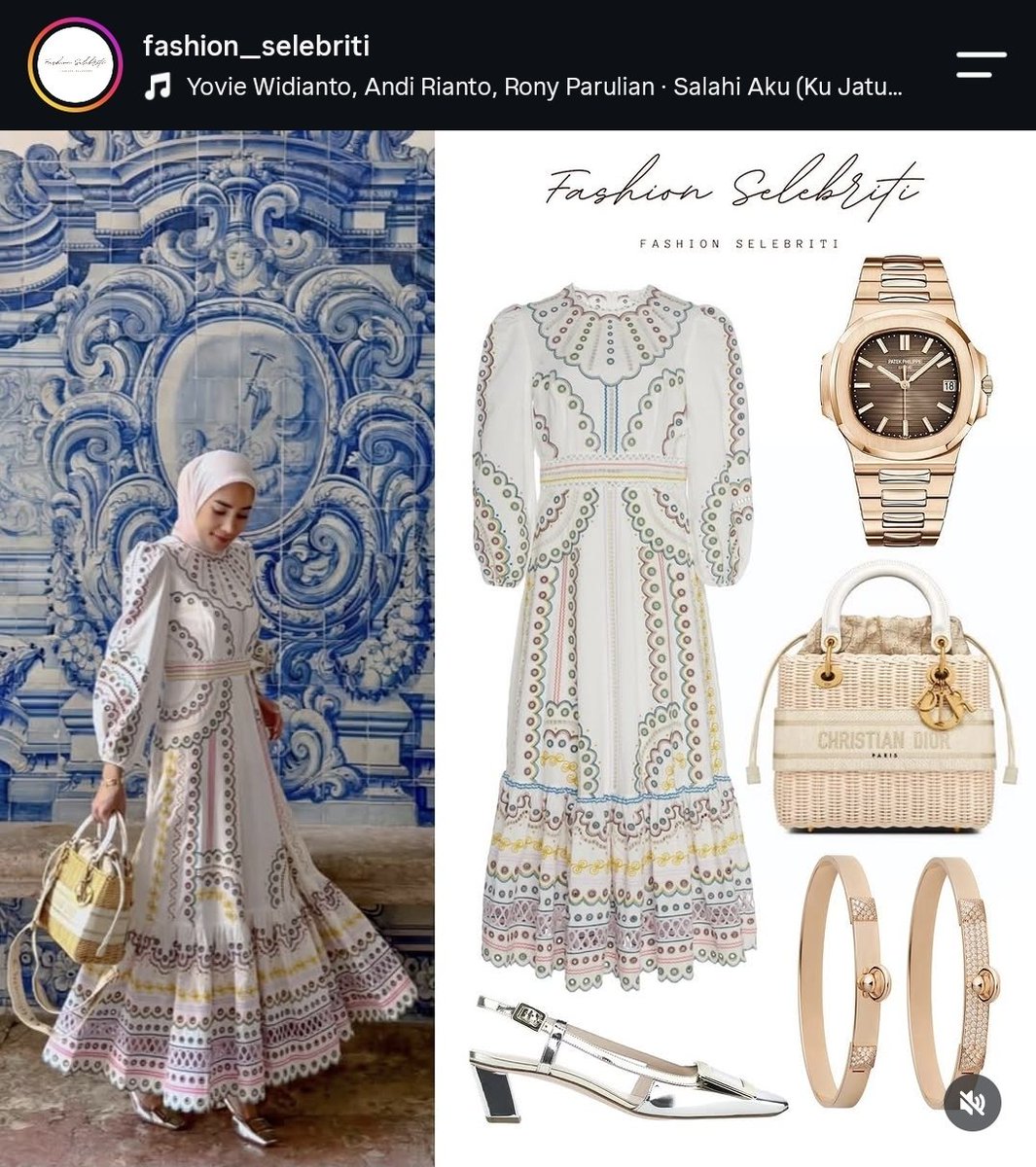 ChibiMatchrl's tweet photo. Menyala mbak Erin... OOTD pas liburan diduga tembus lebih dari Rp4 M!! Janda tajir ini maah, dr kepala ampe kaki all branded 😍

Image source: IG/fashion_selebriti https://t.co/9OVv5rbHSQ