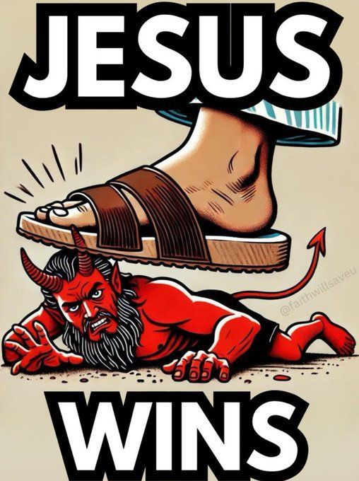 StevenErtelt's tweet photo. In the end, Jesus Wins! https://t.co/KxxpupFQgB