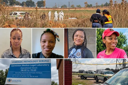 Wirevance's tweet photo. 🇿🇦 🚨 BREAKING: South African police arrest three over the killing of Jabulile Ntimba, one of nine women found dead in Ekurhuleni, east of Johannesburg. Murders sparked national outrage.

Sources: BBC • AP • AFP

#SouthAfrica #GenderBasedViolence #BreakingNews https://t.co/abTVUmppow