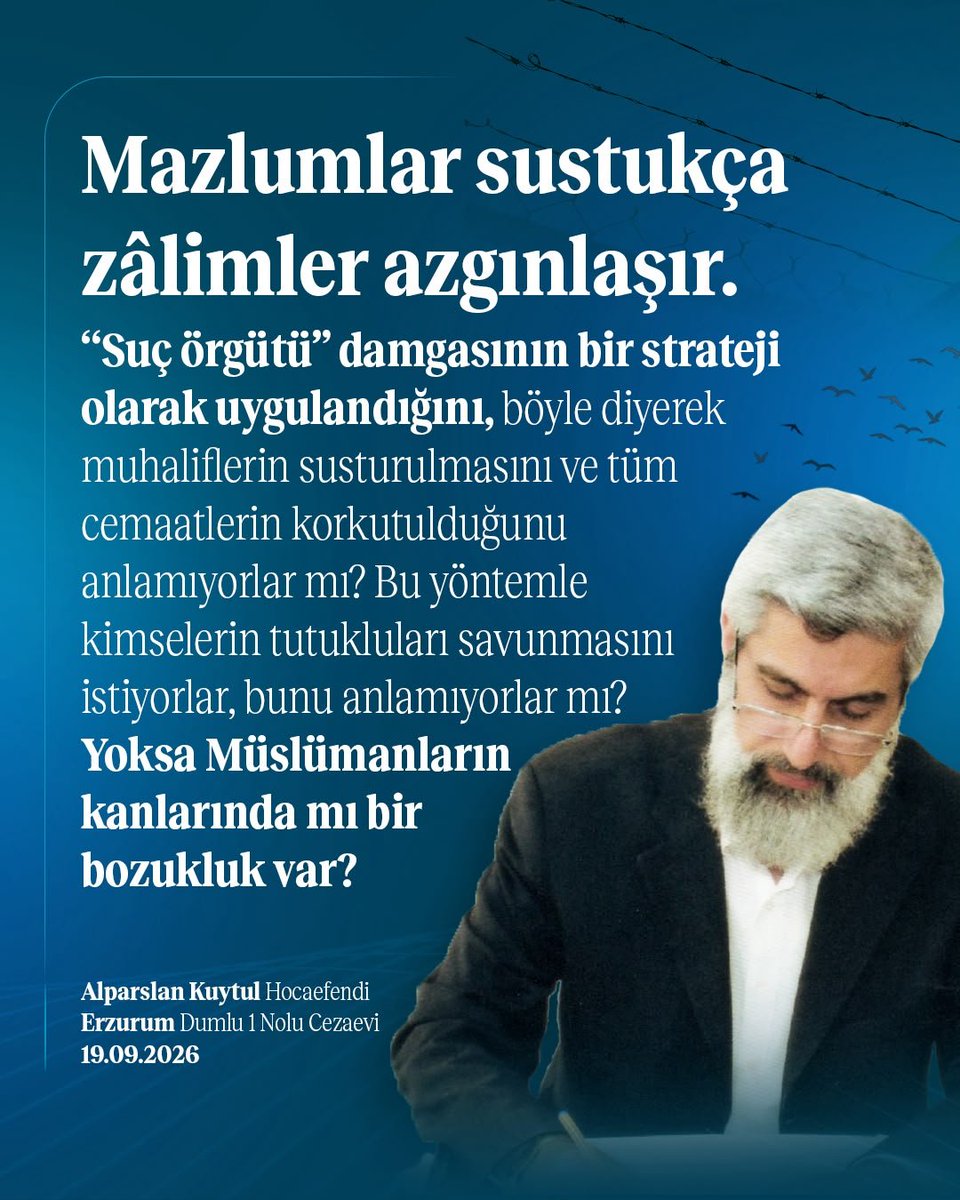 BraKocaer3's tweet photo. Mazlumlar sustukça zalimler azgınlaşır.

#Susmayacağız
AlparslanHocadan Mesaj
Susma SıraSanadaGelecek https://t.co/xwyNEenB7O