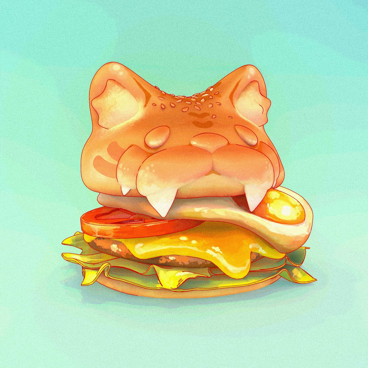 saeky_3d's tweet photo. 🍔🐱

#b3d #blender https://t.co/eY3Cl3GeeH