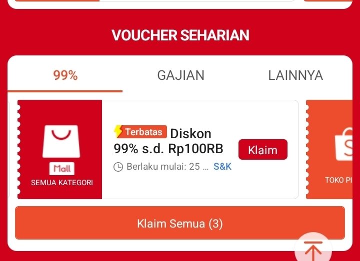 Domensy's tweet photo. Klaim voucher shopee gajian sale tgl 25 september

Diskon 99% s/d 100rb
https://t.co/Kd2HUS9y1Y

Klaim voucher shopee live jg buat tgl 24 september

Diskon 50% s/d 75rb

Scroll ke bawah
https://t.co/Kd2HUS9y1Y https://t.co/yChhw4bzcS